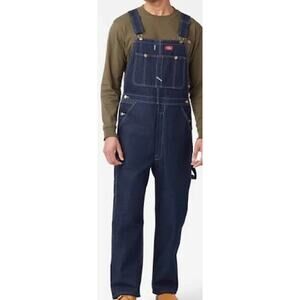 Dickies Indigo Bib Overalls - Size 44 x 32 - New with Tags
